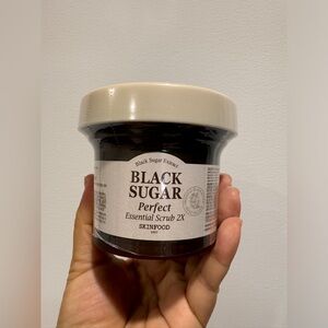 SKINFOOD - Black Sugar Perfect Essential Scrub 2x (210g/7.40oz.) New and sealed